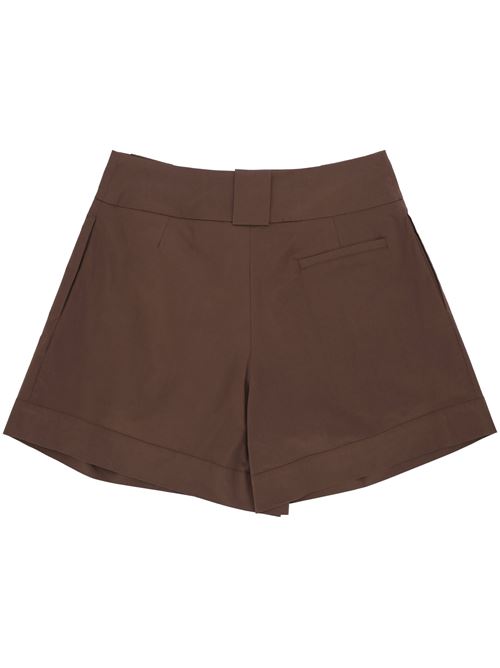 Brown shorts FEDERICA TOSI | 4085440026